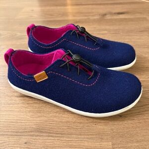 Samuel Hubbard Women’s “Dream Lace Up” Shoes Size 8.5 Wool Made in Portugal